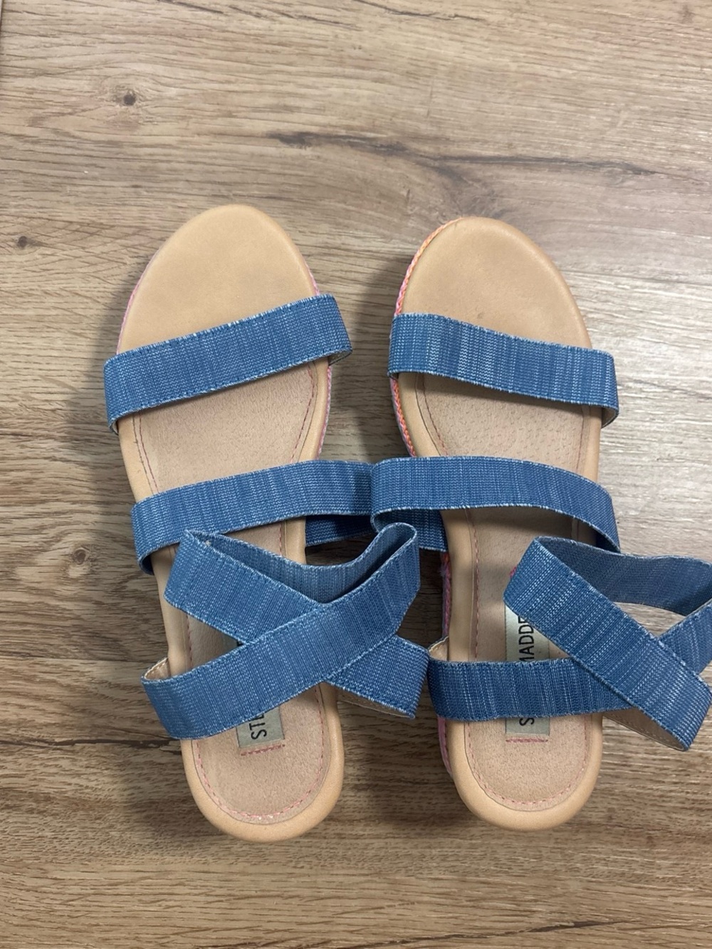 Steve Madden denim sandals